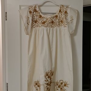 Embroidered dress